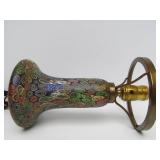 Gorgeous Vintage Handblown Italian Millefiori Glass Glamp