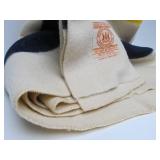 Excellent HUDSON BAY Wool Point Blanket #1