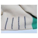Excellent HUDSON BAY Wool Point Blanket #1