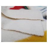 Excellent HUDSON BAY Wool Point Blanket #2
