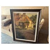 Very Nice Large Impressionist Hand Painted / Embellished Artwork on Canvas