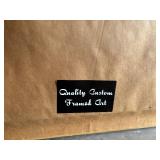 Quality Framed Large signed Numbered Print Mediterranean Floral Scene by Lee Hazel