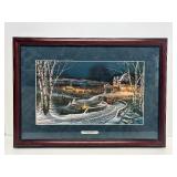 Professionally Framed & Matted TERRY REDLIN Print - "Family Traditions"