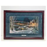 Professionally Framed & Matted TERRY REDLIN Print - "Family Traditions"