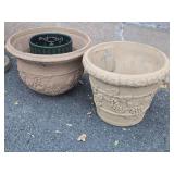 Lot of 7 Assorted Garden Planters