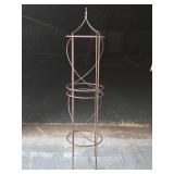 Large Iron Garden Sculpture - 70" Tall