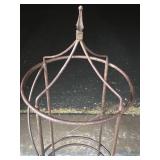 Large Iron Garden Sculpture - 70" Tall