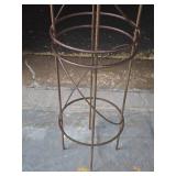 Large Iron Garden Sculpture - 70" Tall