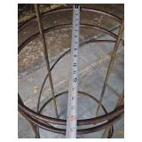 Large Iron Garden Sculpture - 70" Tall