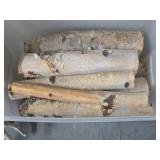 Large Lot of Birch Logs & Posts