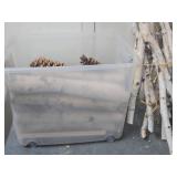 Large Lot of Birch Logs & Posts