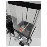 Working Double 25 Cent Candy/Gumball Machine w/Stand - No Ney