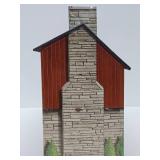 Larger Vintage MARX Tin Litho 2-Story Colonial Doll House