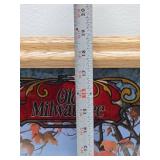 Retro Vintage OLD MILWAUKEE Advertising Beer Mirror Sign w/Ducks