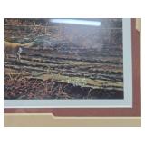 Professionally Framed & Matted TERRY REDLIN Print - "Harvest Moon Ball"