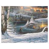 Professionally Framed & Matted TERRY REDLIN Print - "Family Traditions"