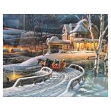 Professionally Framed & Matted TERRY REDLIN Print - "Family Traditions"