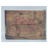 Vintage COTT Wooden Advertising Soda Crate