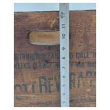 Vintage COTT Wooden Advertising Soda Crate