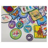 Large Lot of Vintage etc Patches & Pins