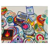 Large Lot of Vintage etc Patches & Pins