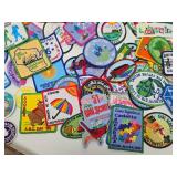 Large Lot of Vintage etc Patches & Pins