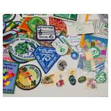 Large Lot of Vintage etc Patches & Pins