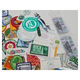 Large Lot of Vintage etc Patches & Pins