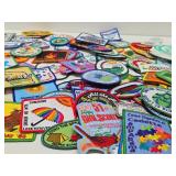 Large Lot of Vintage etc Patches & Pins