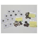 Group of Assorted Old Foreign Coins