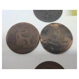 Group of Assorted Old Foreign Coins