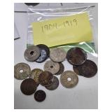 Group of Assorted Old Foreign Coins