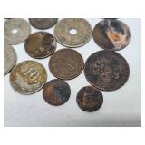 Group of Assorted Old Foreign Coins