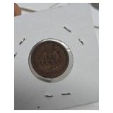 Lot f 20 Different Indian Head Pennies from 1882-1908 #1