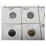 Lot f 20 Different Indian Head Pennies from 1882-1908 #2