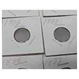 Lot f 20 Different Indian Head Pennies from 1882-1908 #2