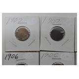 15 Higher Grade Indian Head Pennies