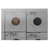 15 Higher Grade Indian Head Pennies