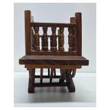 Very Nice Vintage Carved Teak Wood Ornate Buddha Shelf / Seat