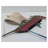 Very Cool Sailing Ship / Boat Pendulum Balance Sculpture