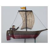 Very Cool Sailing Ship / Boat Pendulum Balance Sculpture