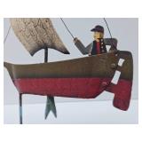 Very Cool Sailing Ship / Boat Pendulum Balance Sculpture