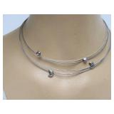 New with Tags Sterling Silver "Moon & Stars" Necklace