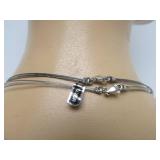 New with Tags Sterling Silver "Moon & Stars" Necklace