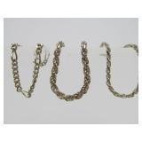 3 Sterling Silver Men