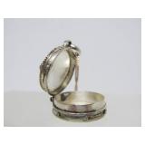 Lovely Vintage Sterling Silver Pendant/Locket Necklace