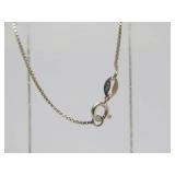 Lovely Vintage Sterling Silver Pendant/Locket Necklace