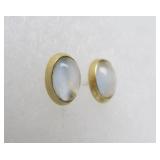 Small 14K & Opal Matching Pendant & Earring Set