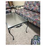 Excellent Condition & Quality SAM BLOUNT Company Iron Patio Furniture Set