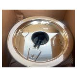 New or Like New Vintage PYREX Avocado Green & Gold Zodiac Casserole Dish Complete in Original Box!